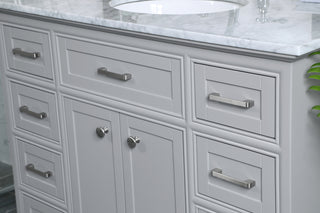 42 in. Single Bathroom Vanity set in light grey