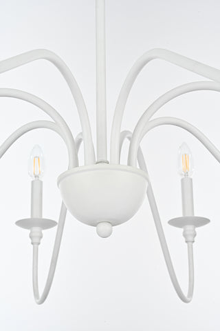 Rohan 42 inch chandelier in White