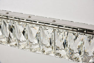 Monroe Integrated LED chip light Chrome Chandelier Clear Royal Cut Crystal