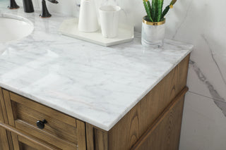 60 inch Single bathroom vanity in driftwood