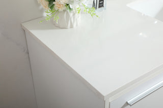 48 inch Single bathroom vanity in white