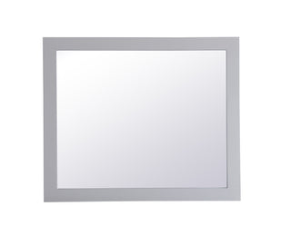 Aqua rectangle vanity mirror 30 inch in Grey