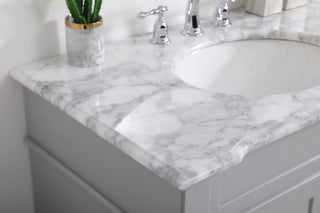 36 inch Single Bathroom Vanity set in Grey