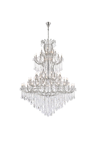 Maria Theresa 84 light Chrome Chandelier Clear Royal Cut Crystal