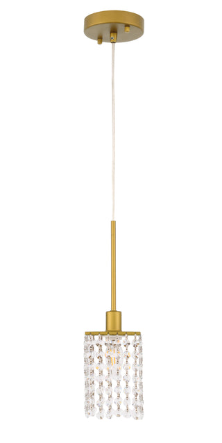 Taylor 1 light Brass Pendant