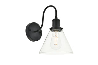 Histoire 1 light black Wall Sconce