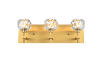 Graham 3 Light Wall Sconce in Gold