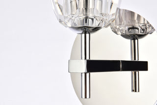 Eren 1 light Chrome wall sconce