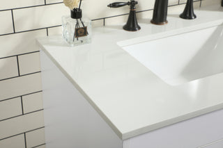 30 inch Single bathroom vanity in white