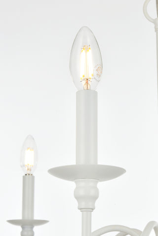 Rohan 36 inch chandelier in White