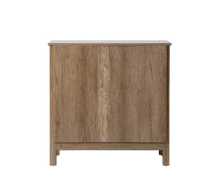 30 Inch Wide Bathroom Storage Freestanding Cabinet In Natural Oak