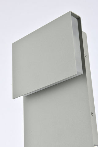 Raine Integrated LED wall sconce  in silver