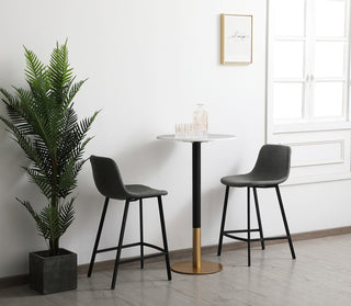23 inch pub table in white