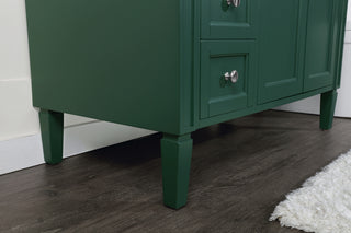 40 inch Single bathroom vanity in green