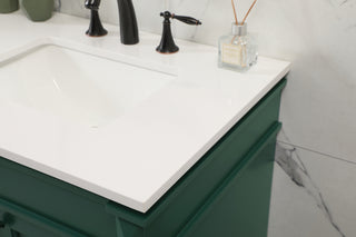 72 inch double bathroom vanity in green