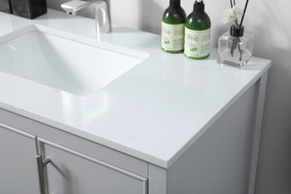 36 Inch SIngle Bathroom Vanity In Grey