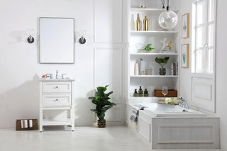 42 in. Single bathroom vanity set in White