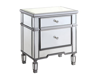 1 Door Cabinet 24 in. x 16 in. x 27 in. in silver paint