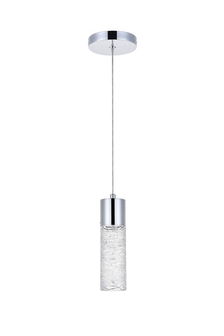 Constellation 1 light Chrome LED Pendant