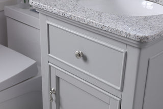 19 in. Single Bathroom Vanity set in light grey