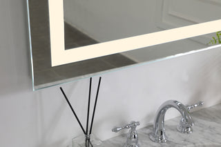 LED Hardwired Mirror Rectangle W24H40 Dimmable 3000K