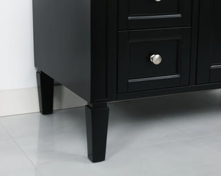 36 inch Single bathroom vanity in Black