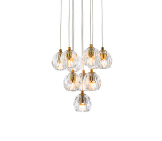 Eren 10 lights Gold pendant