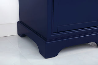 19 inch Single bathroom vanity in Blue