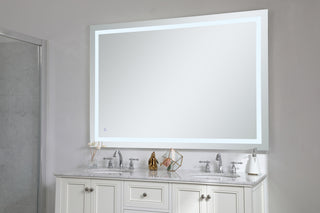 Helios 42in x 60in Hardwired LED mirror with touch sensor and color changing temperature 3000K/4200K/6400K