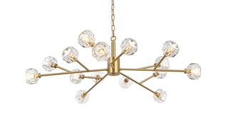 Graham 15 Light Pendant in Gold