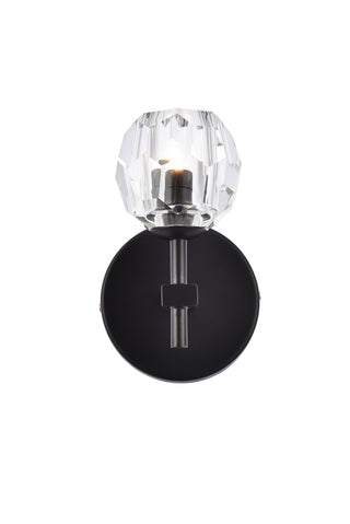 Eren 1 light Black wall sconce