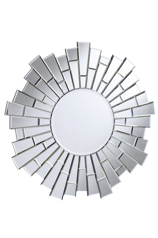 Modern 32 in. Contemporary Mirror in Clear