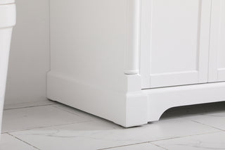 30 inch Single bathroom vanity in  White