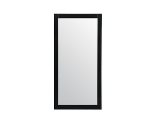 Aqua vanity mirror 72x36 inch in black