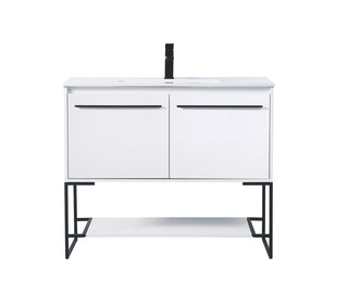 40 inch  Single Bathroom Vanity in White