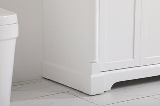 42 inch Single bathroom vanity in  White