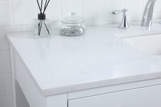 48 Inch ADA Compliant Bathroom Vanity In White