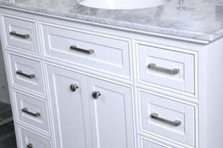 42 in. Single Bathroom Vanity set in white