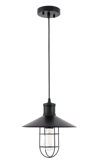 Flaneur 1 light Black Pendant