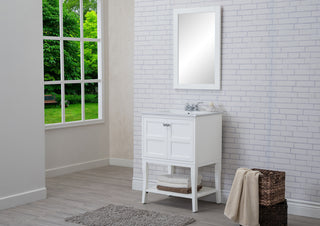 2 Doors Cabinet 24 In. X 18 In. X 34 In. In White