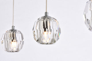 Eren 3 lights Chrome pendant