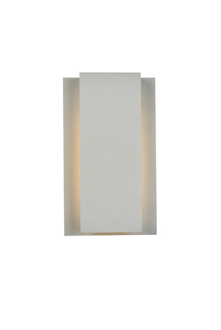 Raine Integrated LED wall sconce  in silver