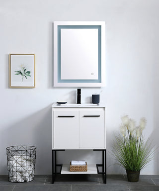 24 inch  Single Bathroom Vanity in White