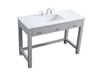 48 Inch ADA Compliant Bathroom Vanity In Grey