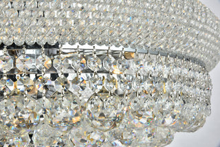 Primo 14 light Chrome Chandelier Clear Royal Cut Crystal