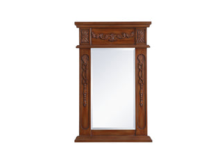 Wood frame mirror 18 inch x 28 inch in Teak