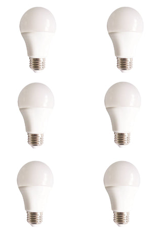 LED A19, 5000K, 160 degree, CRI80, UL, 10W, 60W EQUIVALENT, 15000HRS, LM800, NON-DIMMABLE, 3 YEARS WARRANTY, INPUT VOLTAGE 120V 6 PACK