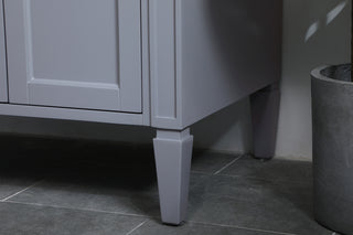 36 inch Single bathroom vanity in Grey