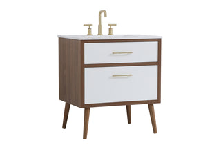 30 inch bathroom vanity in White