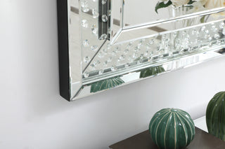 Sparkle collection crystal mirror 28 x 36 inch